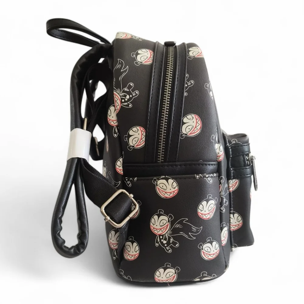 Loungefly Disney The Nightmare Before Christmas Scary Teddy AOP Mini Backpack